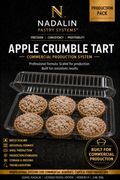Nadalin Pastry Systems Apple Crumble Tart Production Pack cover