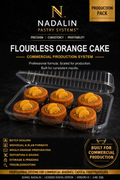 Nadalin Pastry Systems Flourless Orange Cake Production Pack cover